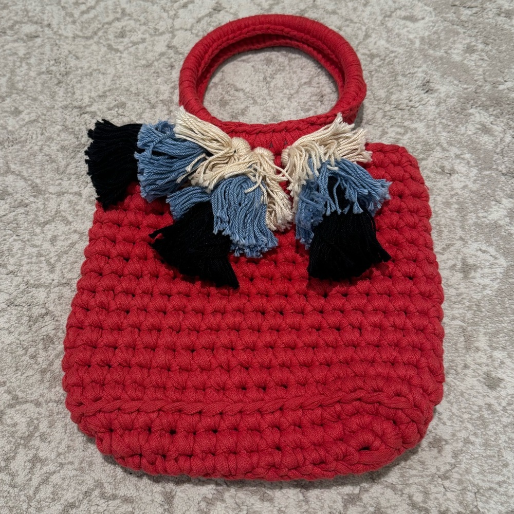 Red Knit Purse, from a nice boutique in Cabo San Lucas, Mexico